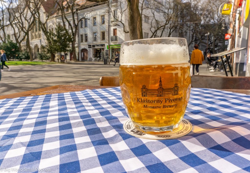 Slovakia, Bratislava, Beer