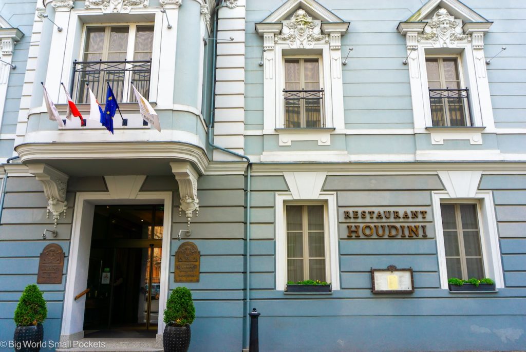 Slovakia, Bratislava, Houdini Restaurant