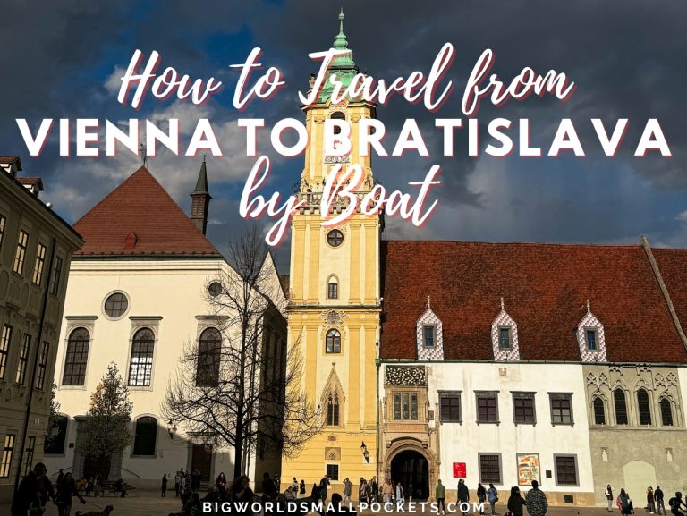 Vienna to Bratislava by Boat