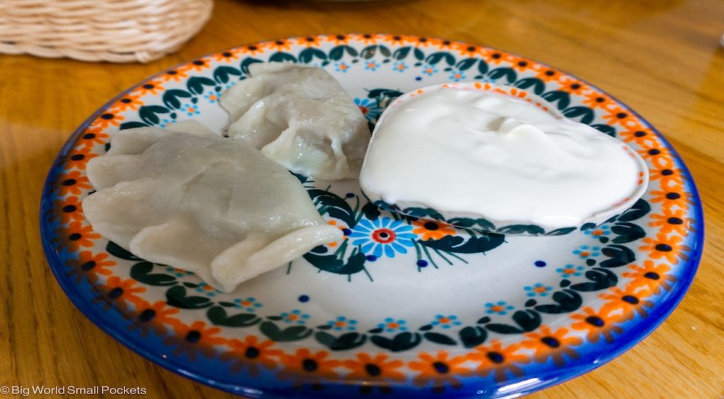 Poland, Krakow, Pierogi