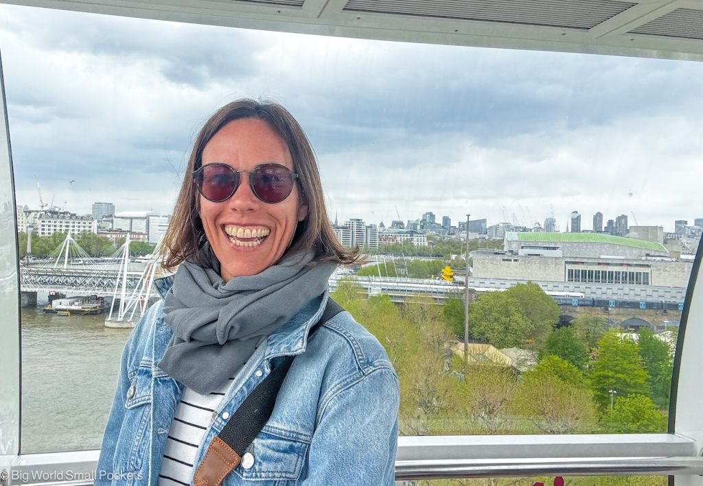 UK, London Eye, Me in Pod