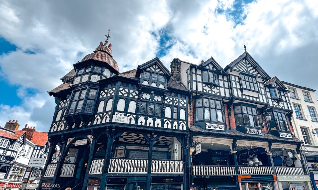 UK, Cheshire, Chester Rows
