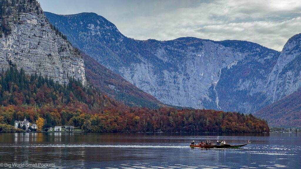 Austria, Hallstatt, Boat