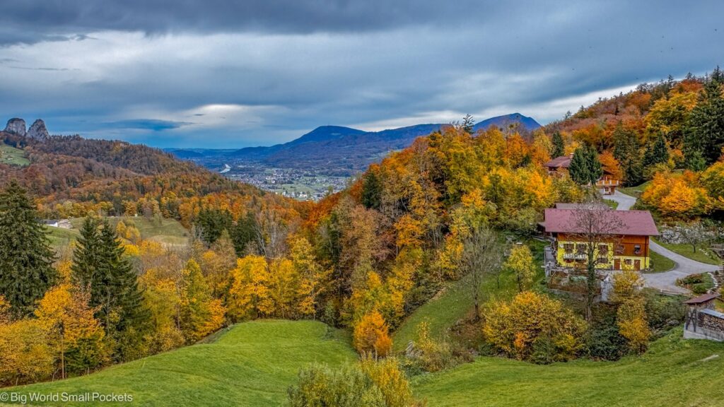 Austria, Mountain Landscape, Autumn Colours