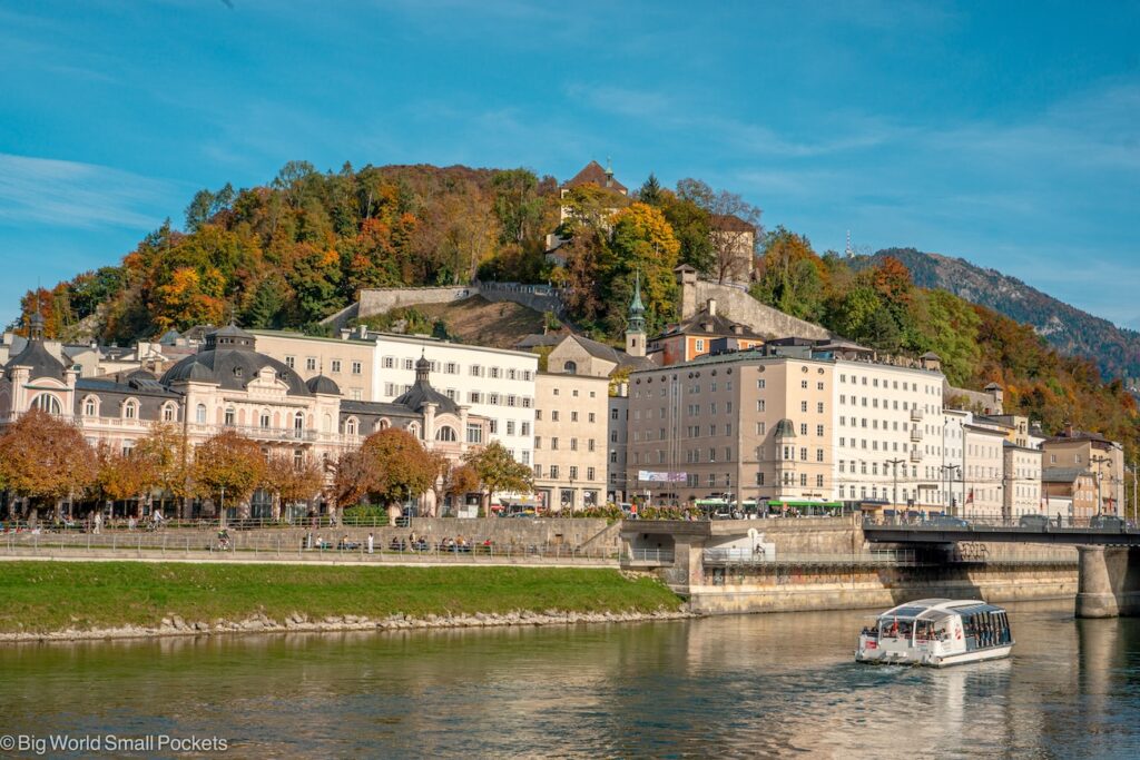 Austria, Salzburg, River Salzach