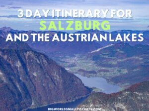 Itinerary for Salzburg and Austrian Lakes