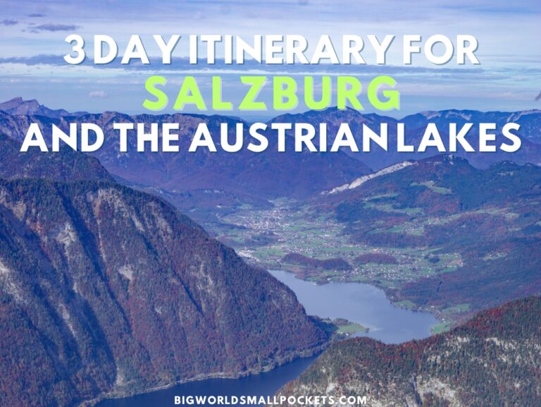 Itinerary for Salzburg and Austrian Lakes