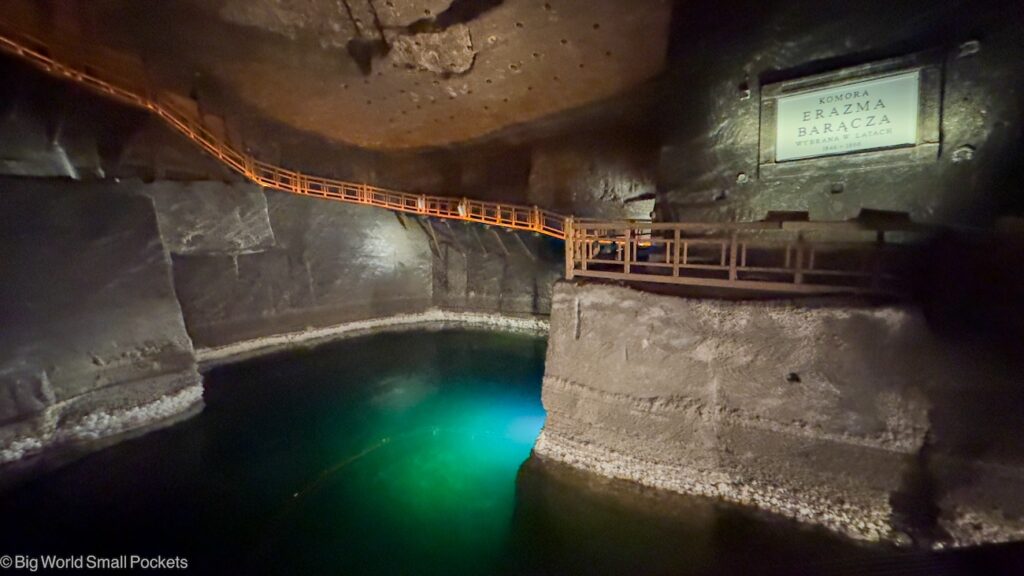 Poland, Wieliczka Salt Mine, Lake