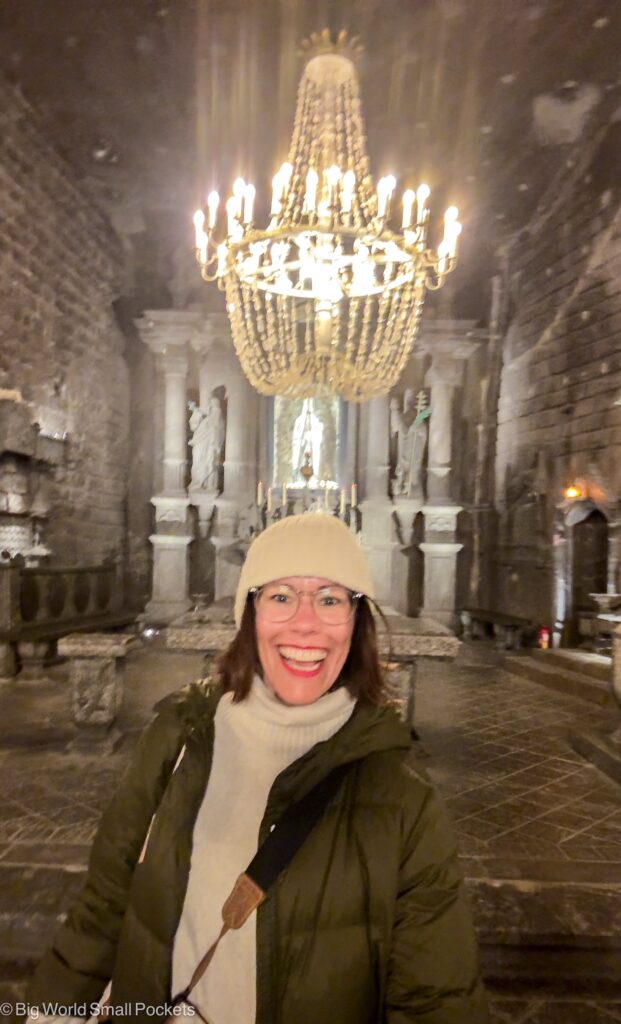 Poland, Wieliczka Salt Mine, Me