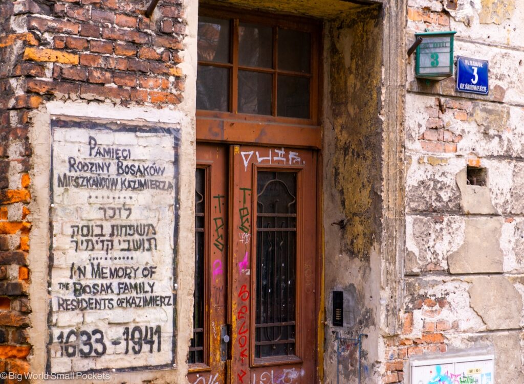 Poland, Kazimierz, Former Jewish House