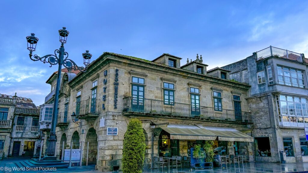 Spain, Baiona, Hotel Exterior