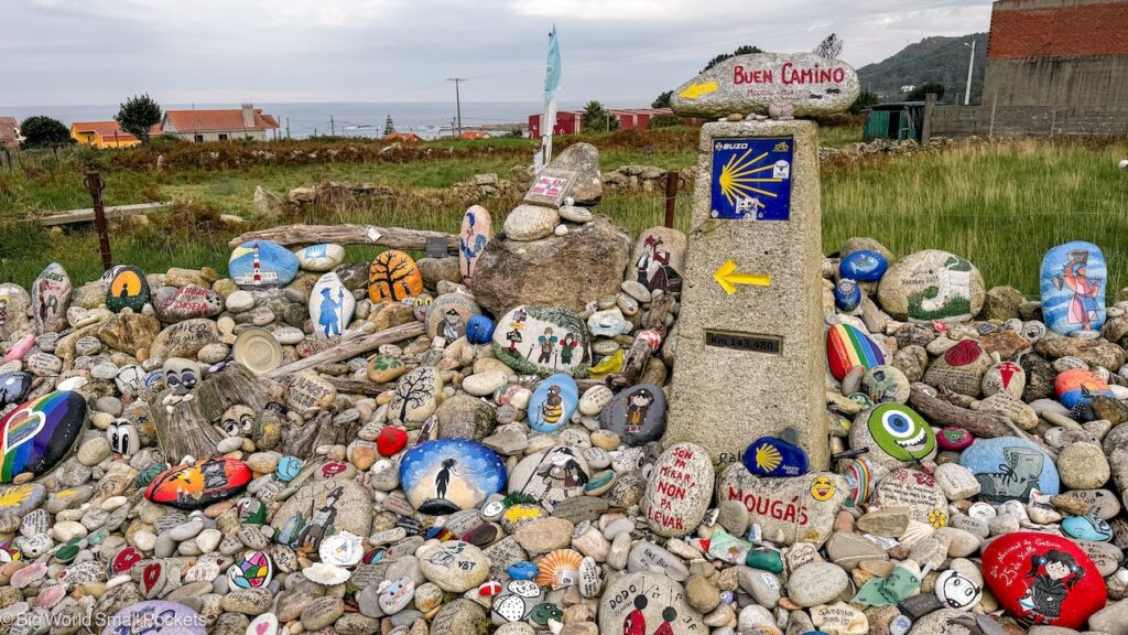 Spain, Camino, Decorated Pebbles
