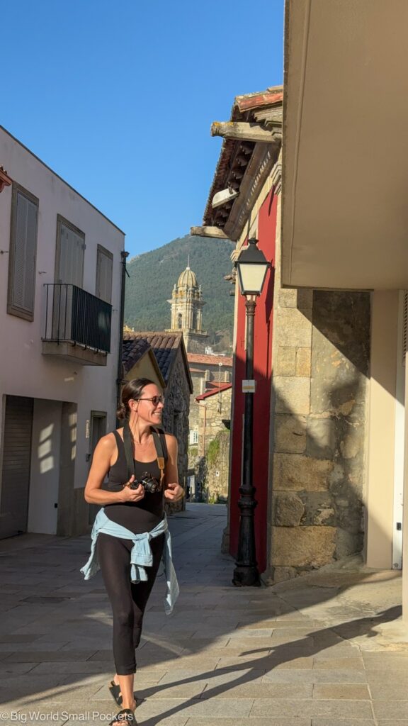 Spain, Portuguese Camino, Me with Backpack