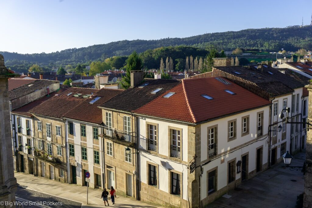 Spain, Santiago de Compostela, Streets