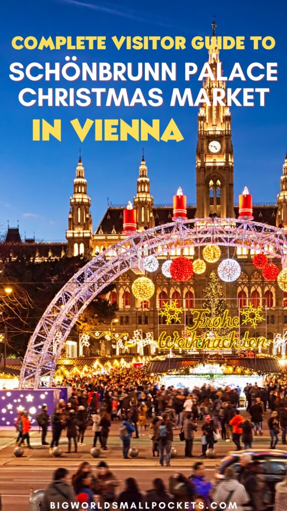 Travel Guide to Schönbrunn Palace Christmas Market, Vienna