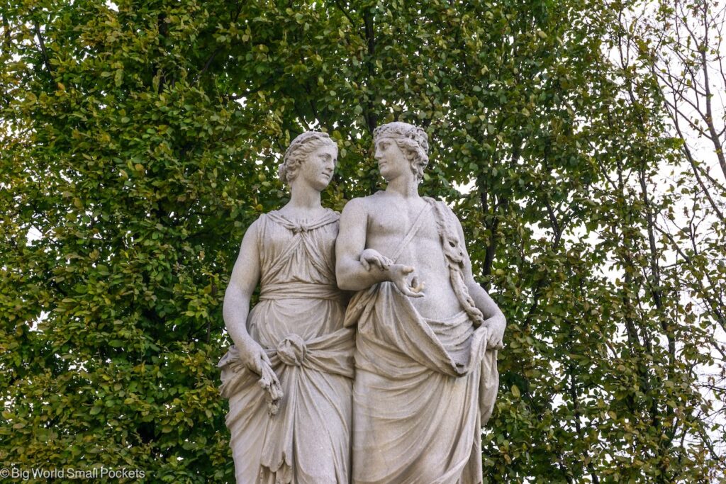 Austria, Orangerie Schönbrunn, Statue