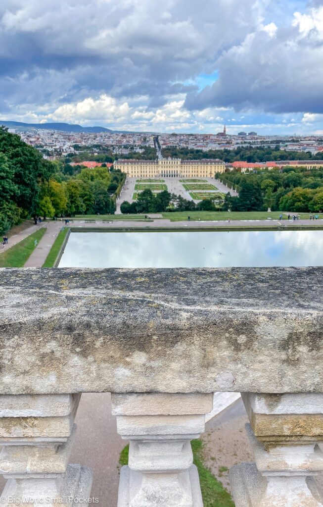 Austria, Schönbrunn Palace, Gloriette Rooftop View