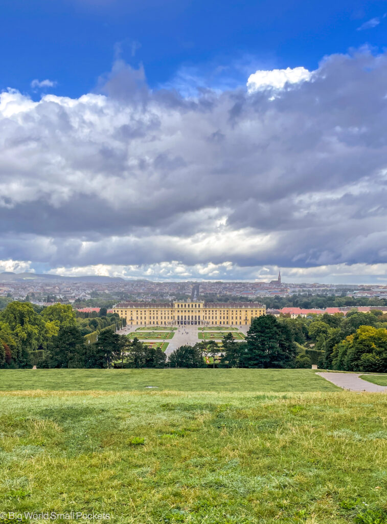 Austria, Schönbrunn Palace and Gardens, View from Gloriette