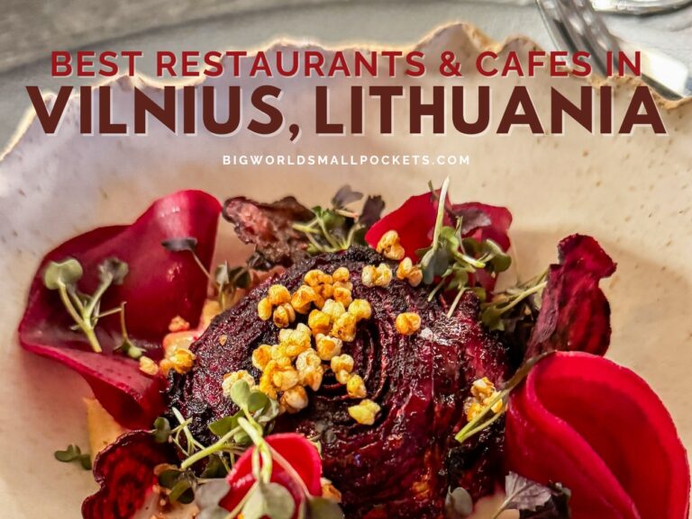Best Restaurants & Cafes in Vilnius
