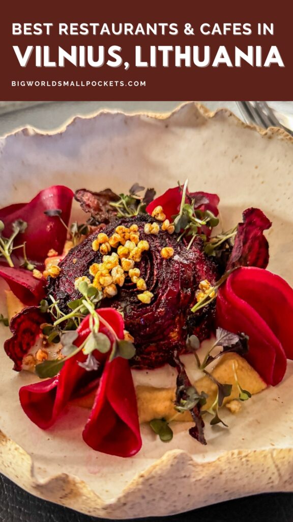 Best Restaurants & Cafes in Vilnius, Lithuania