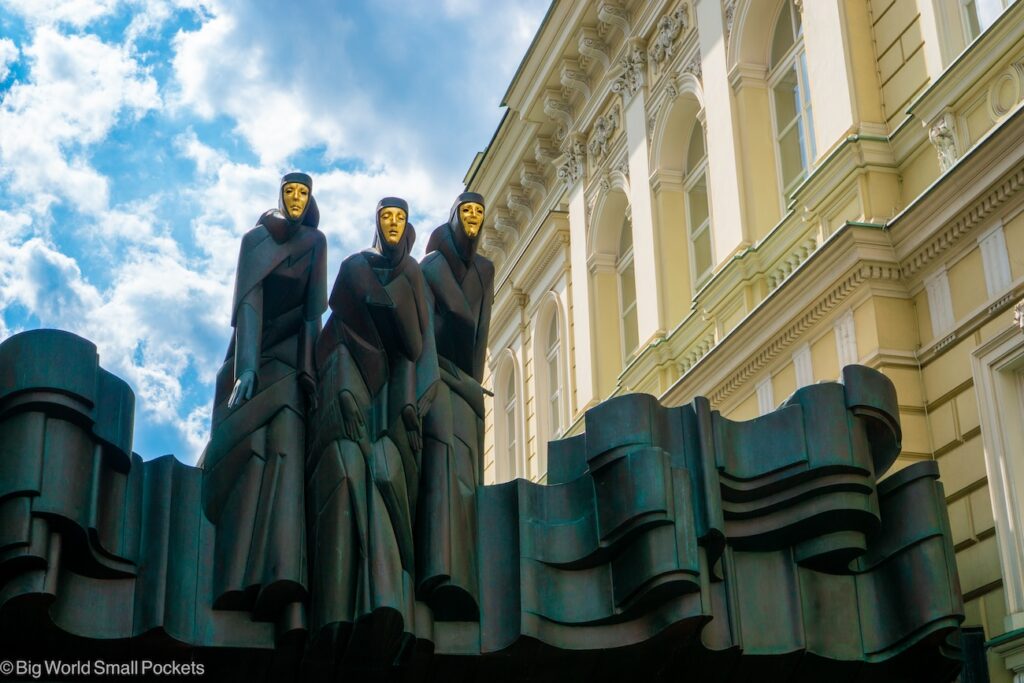 Lithuania, Vilnius, Theatre