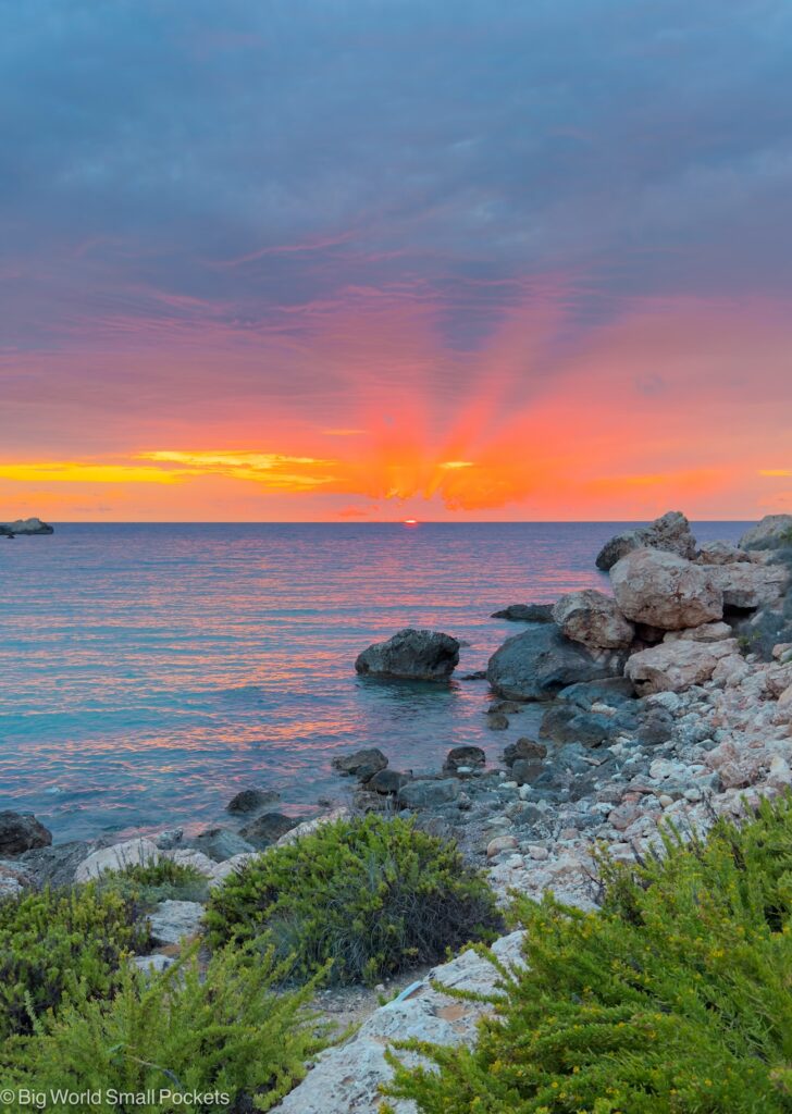 Malta, Sunset, From Cliffs