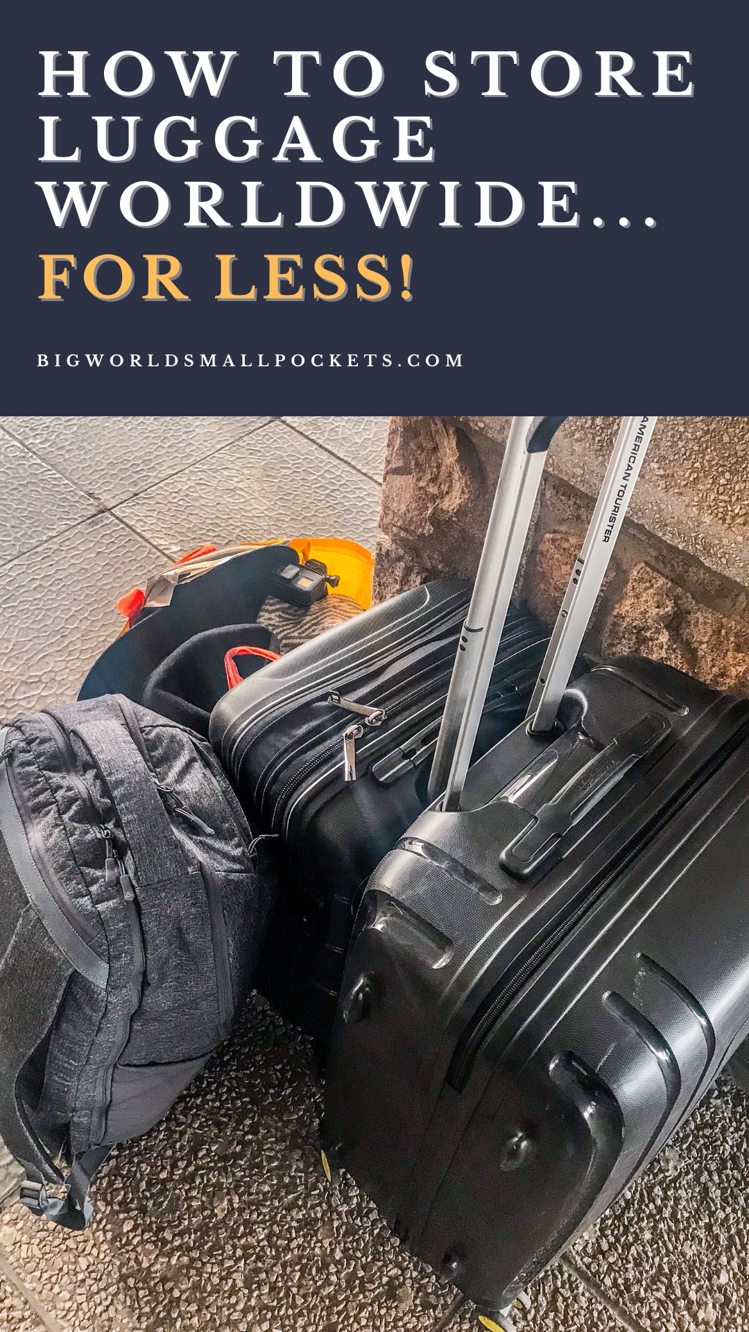 How to Store Luggage Worldwide... For Less!