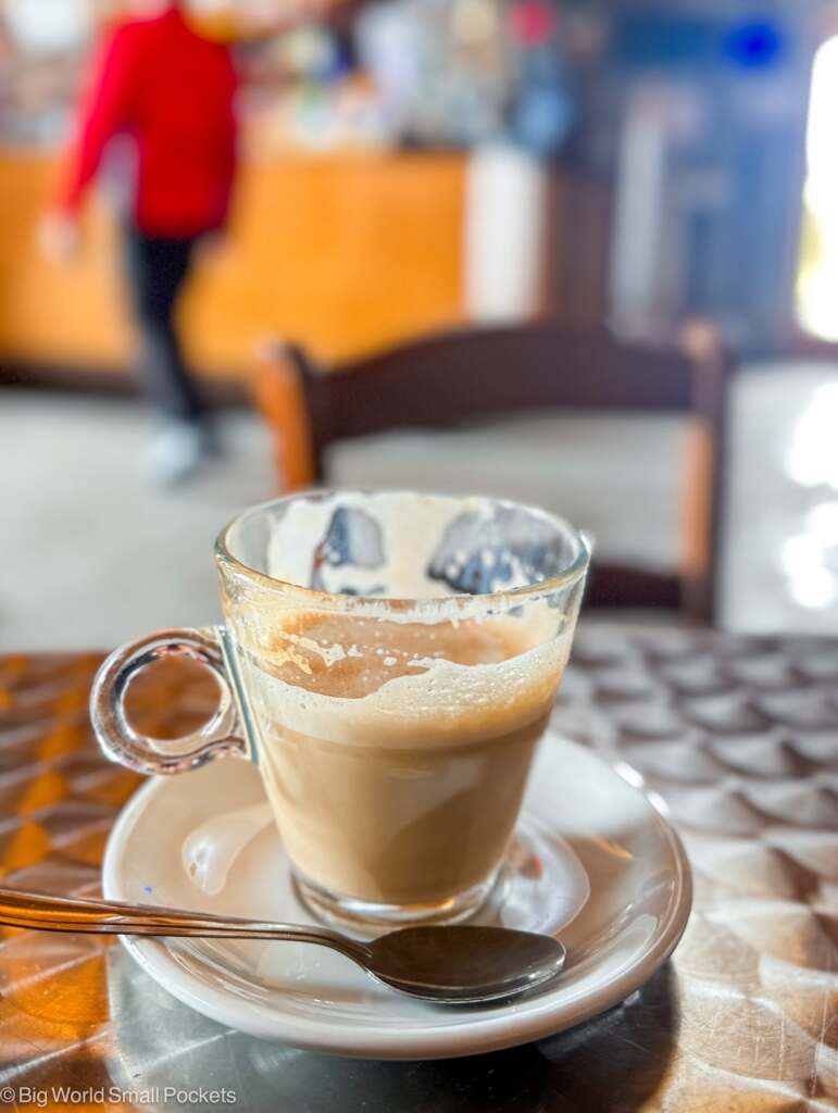 Italy, Aprica, Coffee in Cafe