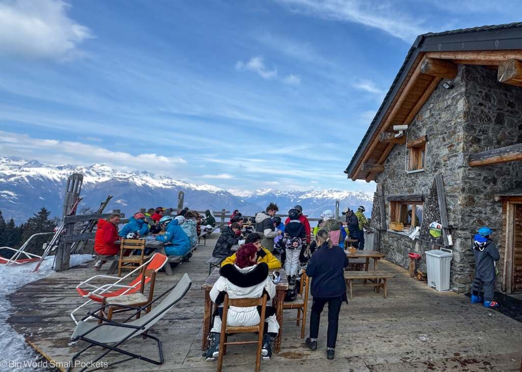 Italy, Aprica, Piste Bar