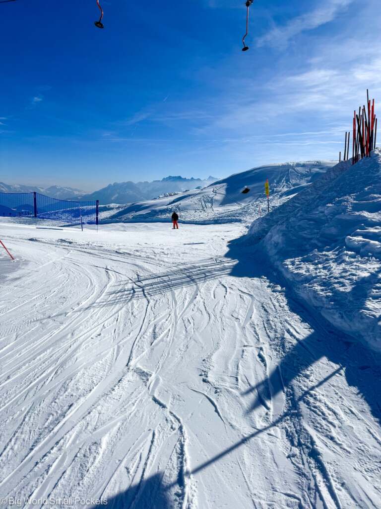 Italy, Aprica, Ski Slope Conditions
