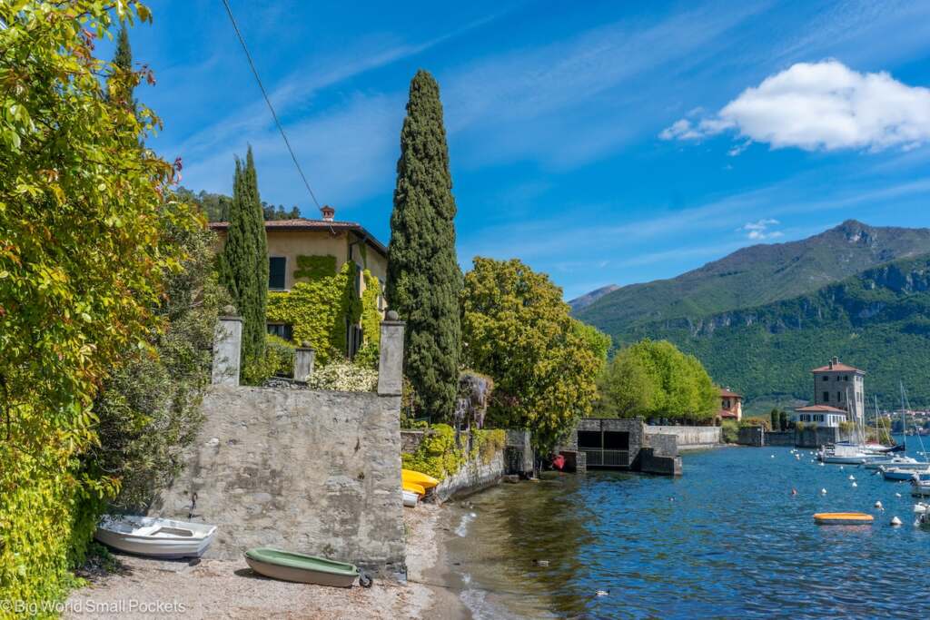 Italy, Lake Como, Boats on Water