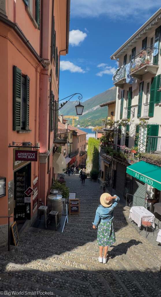 Italy, Lake Como, Me in Bellagio