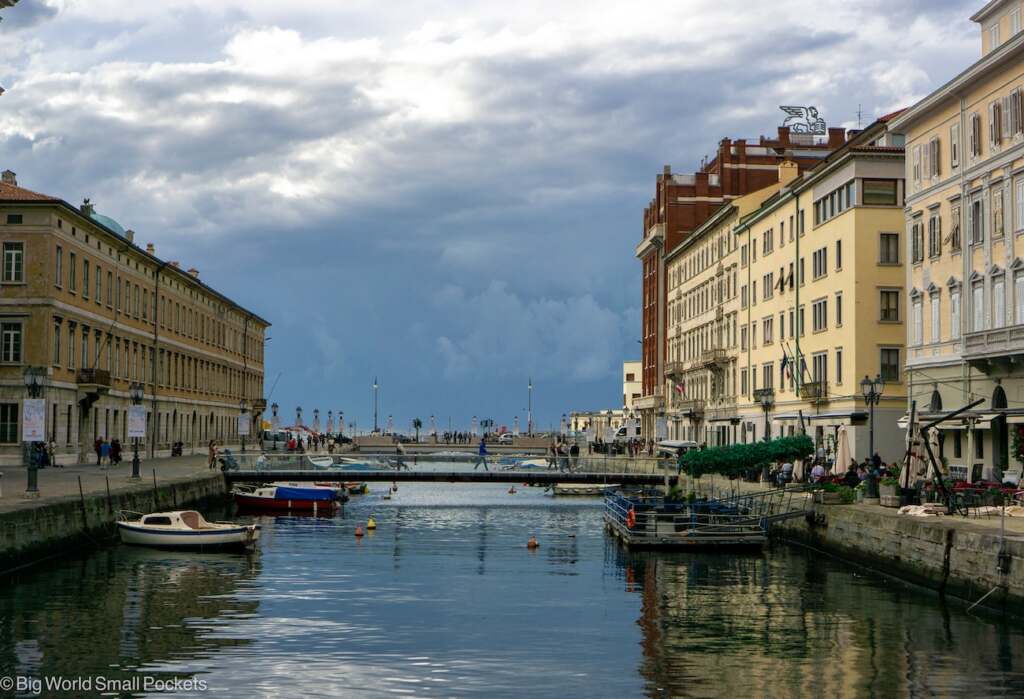 Italy, Trieste, Grand Canal