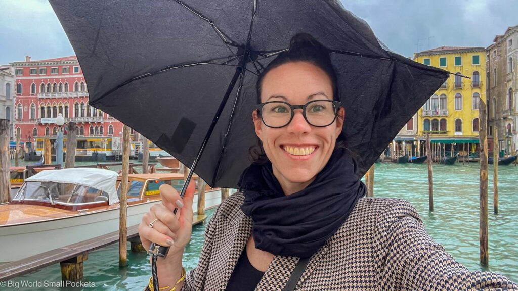Italy, Venice, Me with Umbrella