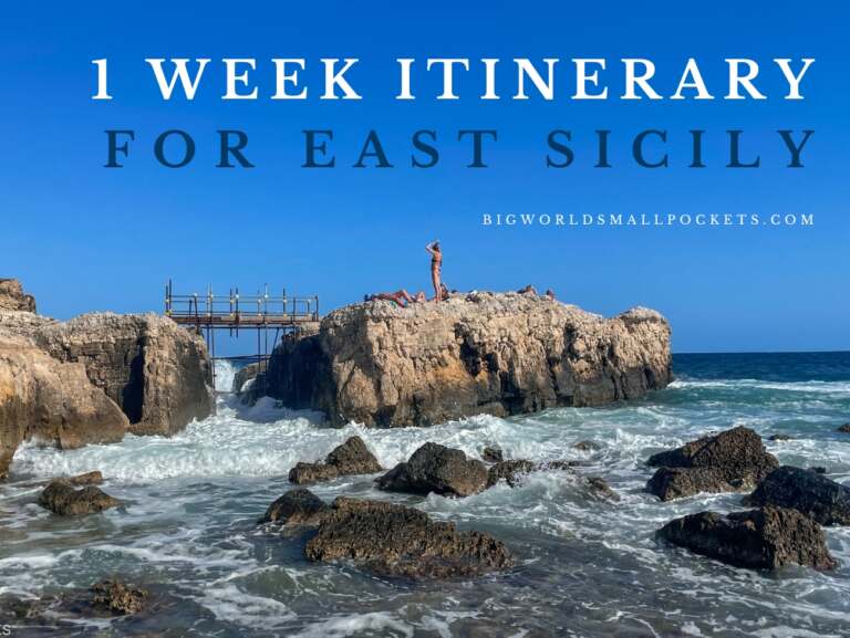 1 Week Itinerary for East Sicily