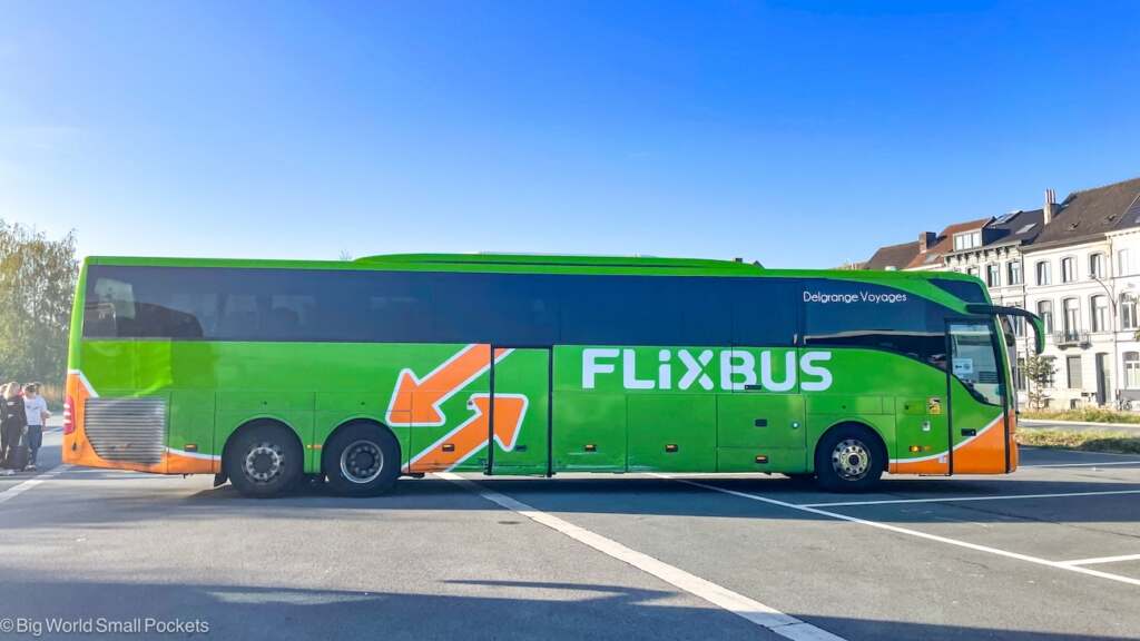 Belgium, Ghent, Flixbus