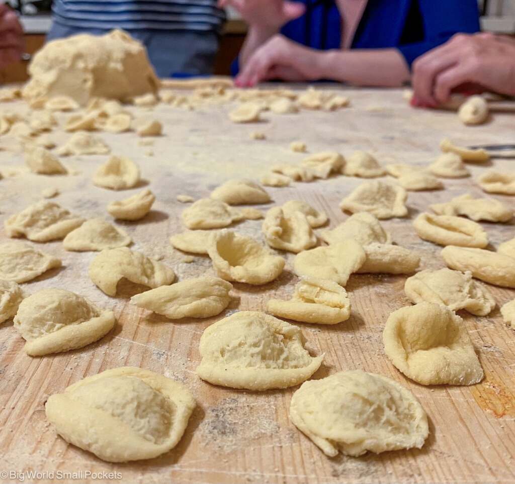 Italy, Bari, Pasta Making