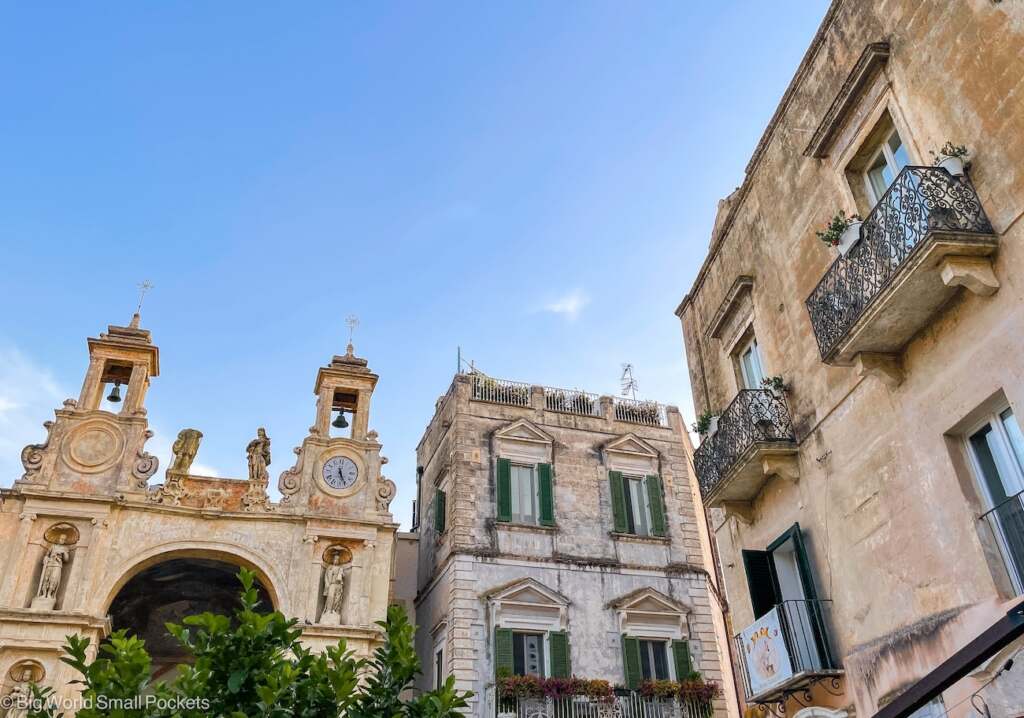 Italy, Matera, Sassi Buildings