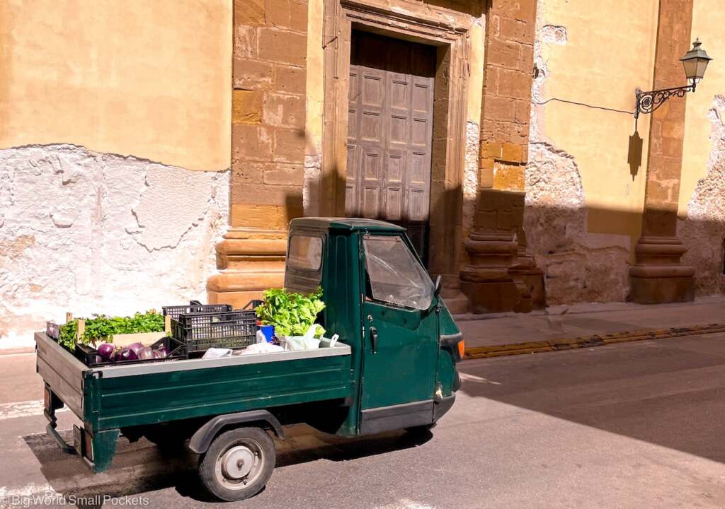 Italy, Sicily, Green Ape