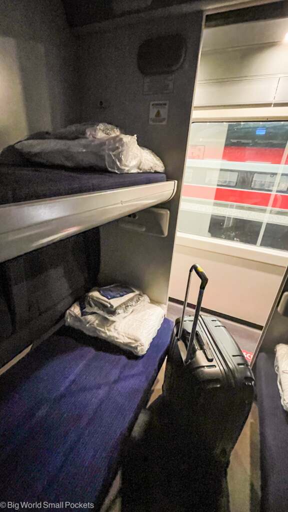 Italy, Sicily, Overnight Train Bunk Beds Carriage