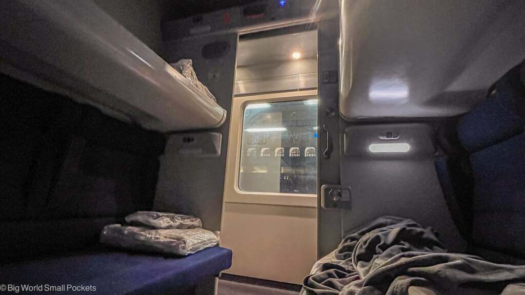 Italy, Sicily, Overnight Train Carriage