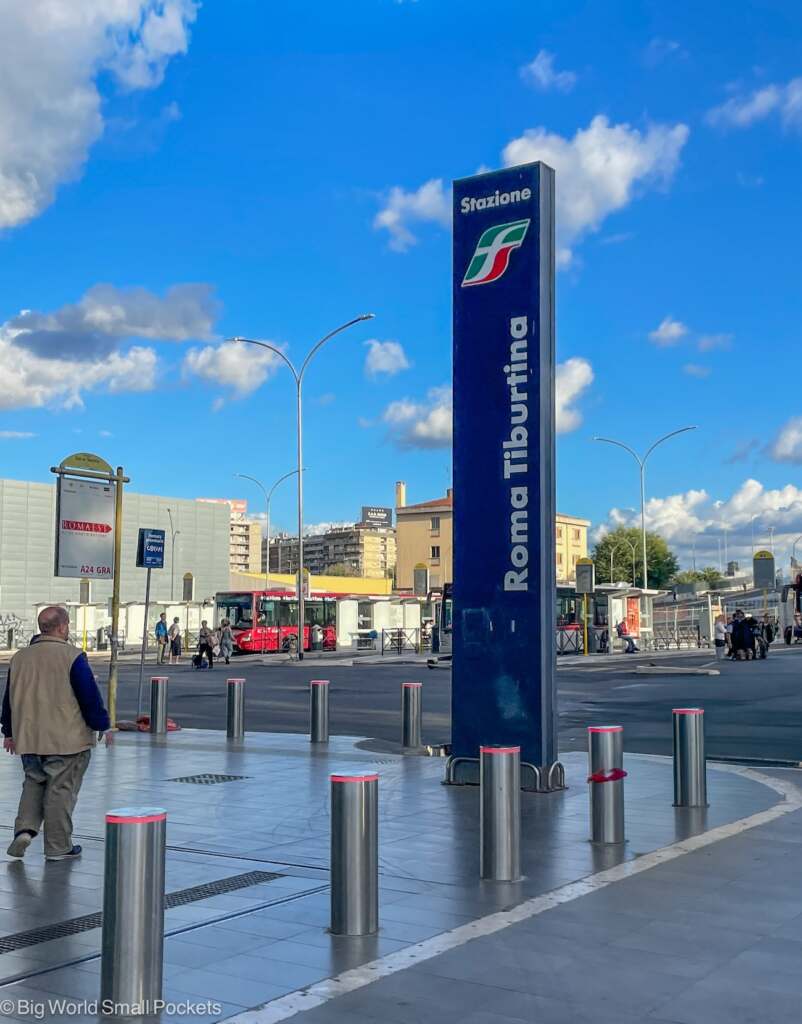Italy, Sicily Overnight Train, Rome Termini Station