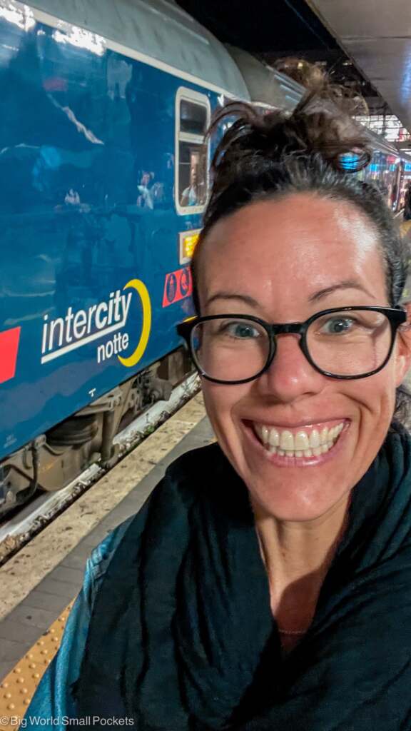 Italy, Sicily, Overnight Train and Me