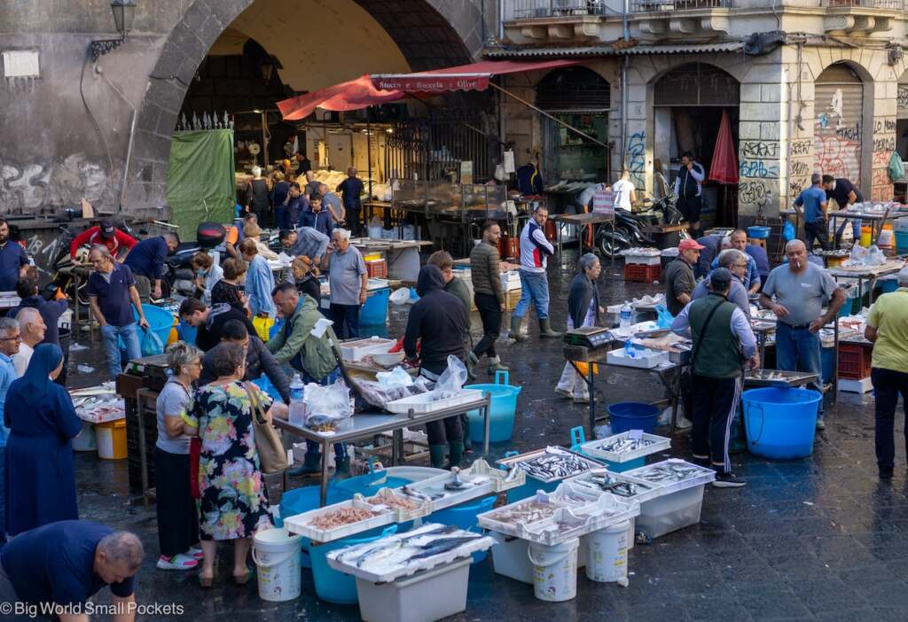 Sicily, Catania, Fish Market