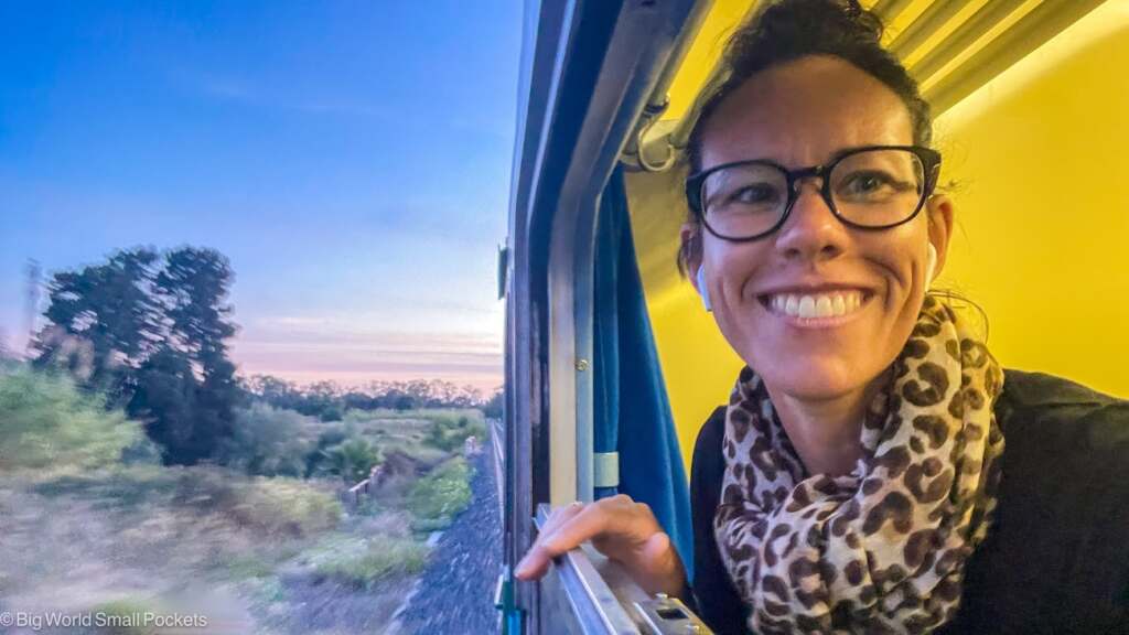 Sicily, Noto, Me on Train