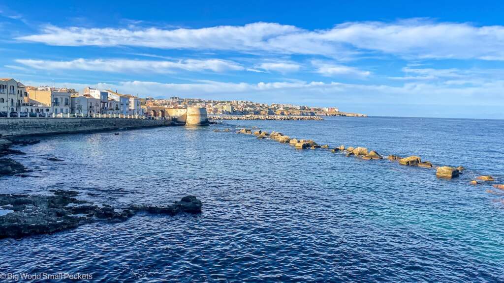 Sicily, Siracusa, City View Across Water