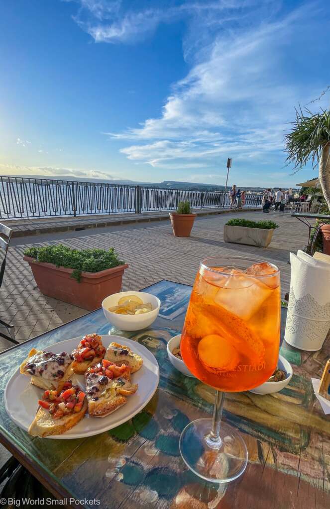 Sicily, Siracusa, Spritz