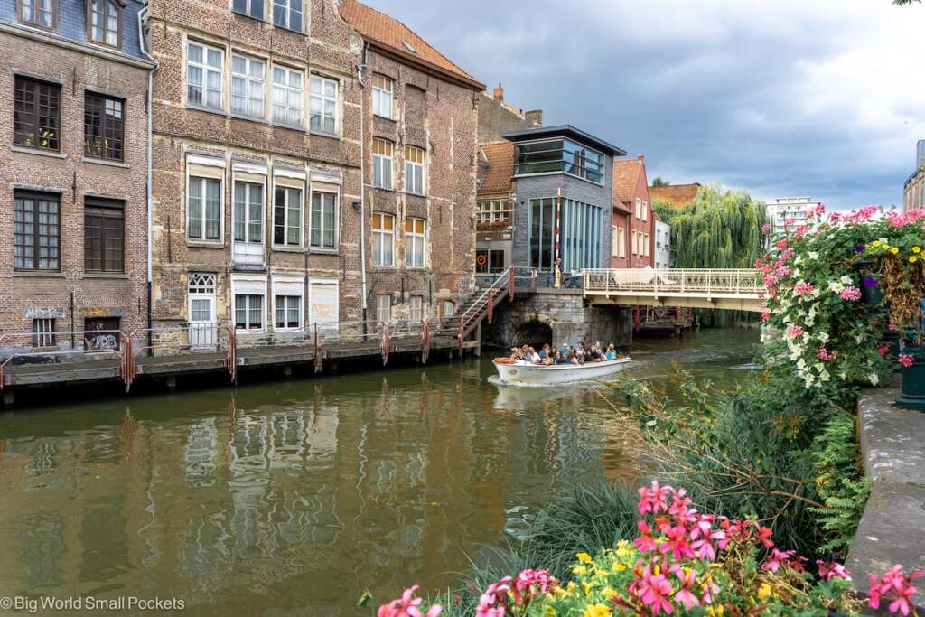 Belgium, Ghent, Canal Boat Tour