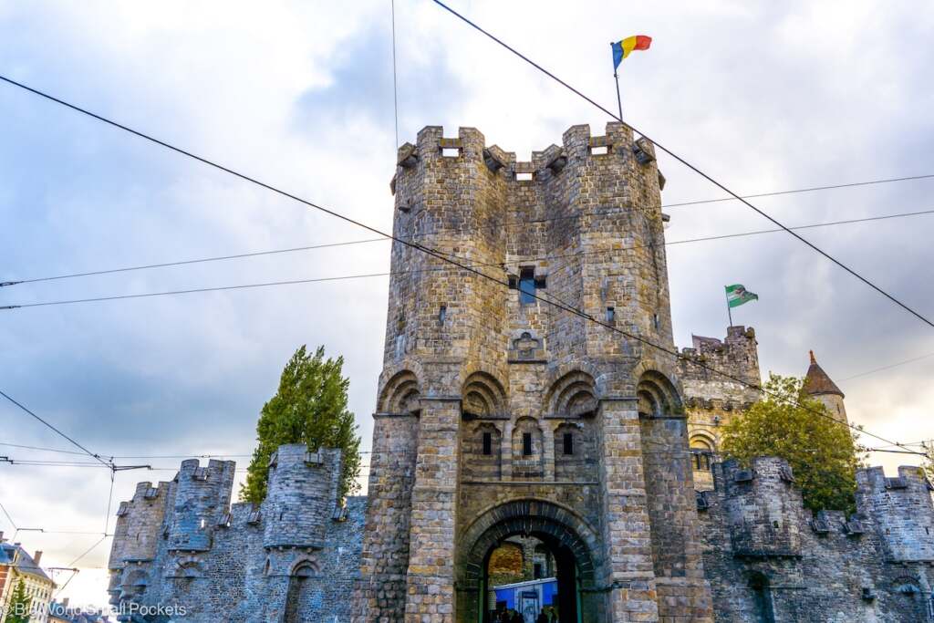 Belgium, Ghent, Gravensteen Castle