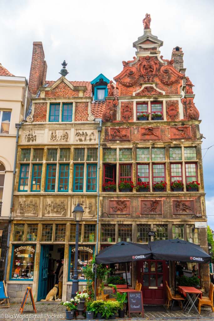 Belgium, Ghent, Traditional Houses